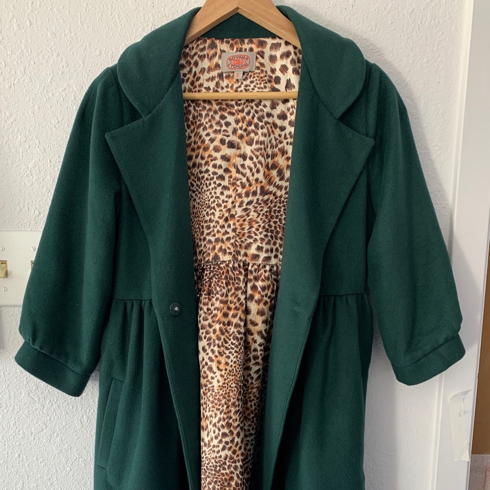 Aoyama Itchome jacket - 3/4 sleeve - tie waist